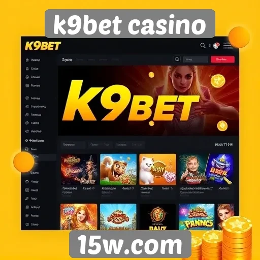 Navegação no site do K9bet Casino é intuitiva